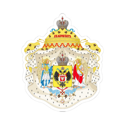 Great Coat of Arms of Congress Poland - STICKER Vinyl Kiss-Cut Decal