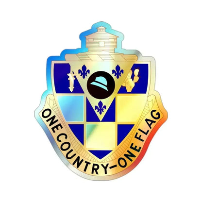 178th Infantry Regiment (U.S. Army) Holographic STICKER Die-Cut Vinyl Decal 2 Inch Holographic - The Sticker Space