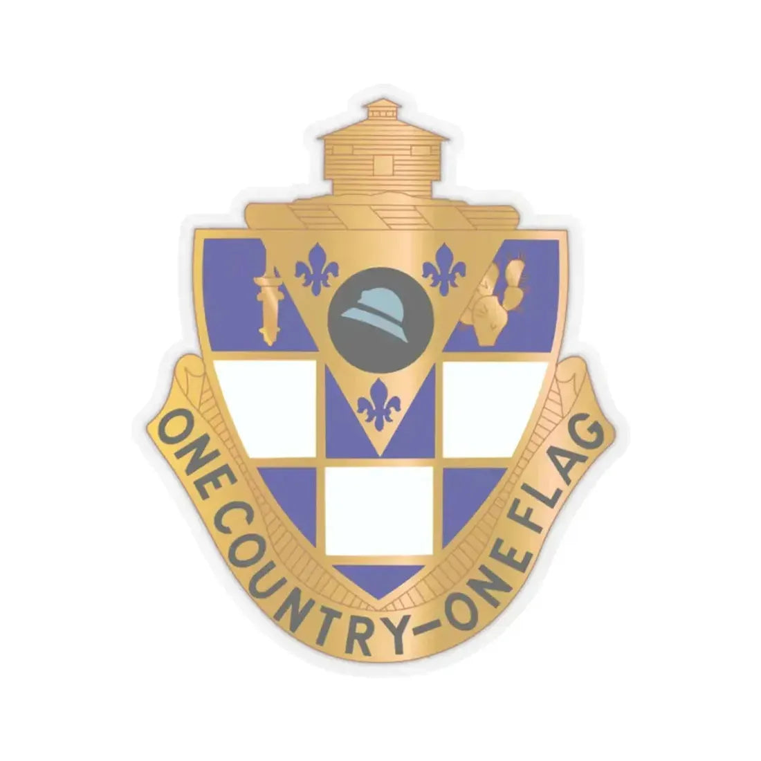 178th Infantry Regiment (U.S. Army) STICKER Vinyl Kiss-Cut Decal 2 Inch Transparent - The Sticker Space