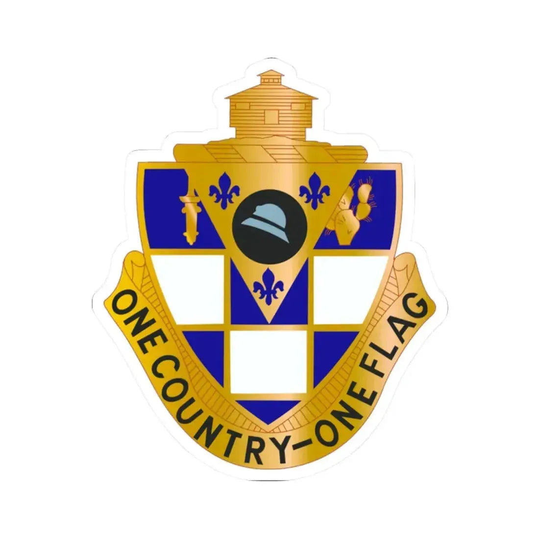 178th Infantry Regiment (U.S. Army) STICKER Vinyl Kiss-Cut Decal 2 Inch White - The Sticker Space