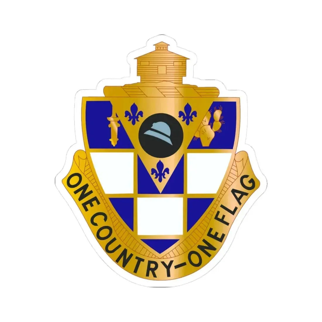 178th Infantry Regiment (U.S. Army) STICKER Vinyl Kiss-Cut Decal 3 Inch White - The Sticker Space