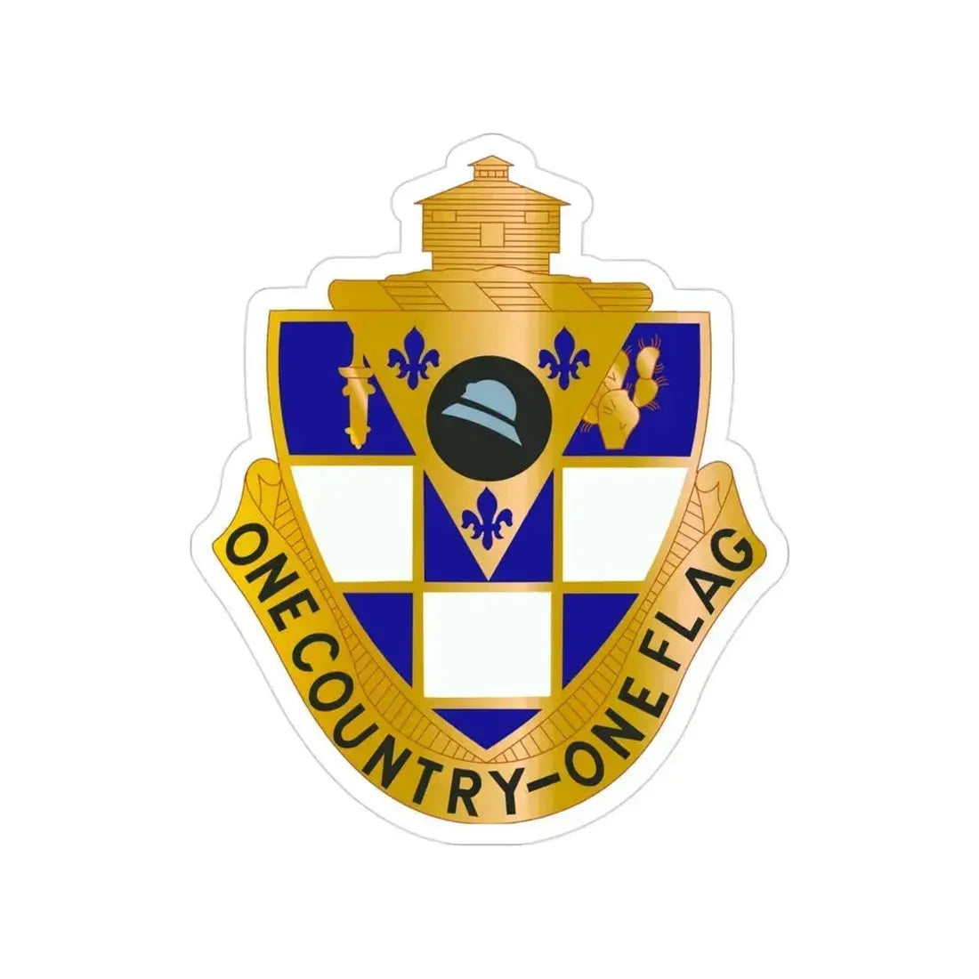 178th Infantry Regiment (U.S. Army) Transparent STICKER Die-Cut Vinyl Decal 3 Inch - The Sticker Space