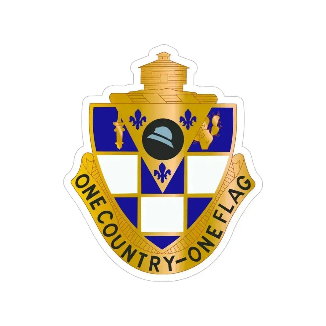 178th Infantry Regiment (U.S. Army) Transparent STICKER Die-Cut Vinyl Decal 6 Inch - The Sticker Space