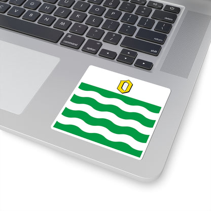 CHE Oppens Flag (Switzerland) STICKER Vinyl Kiss-Cut Decal