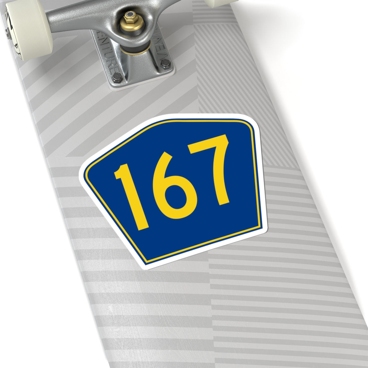 PR secondary 167 (Puerto Rico) (Road Sign) STICKER Vinyl Kiss-Cut Decal