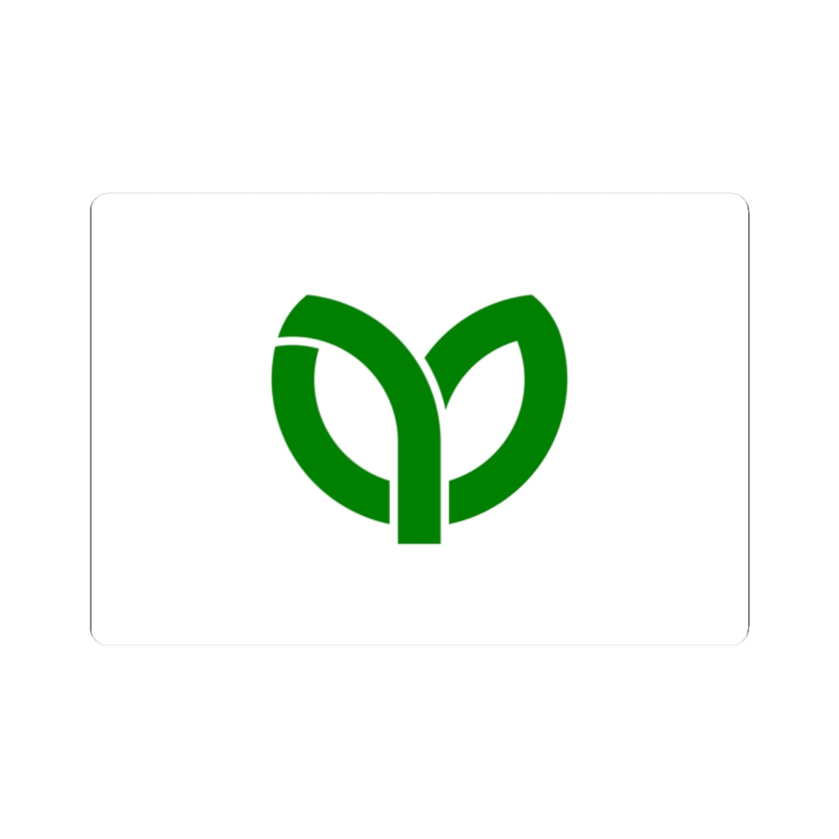 Flag of Rifu Miyagi (Japan) STICKER Vinyl Kiss-Cut Decal