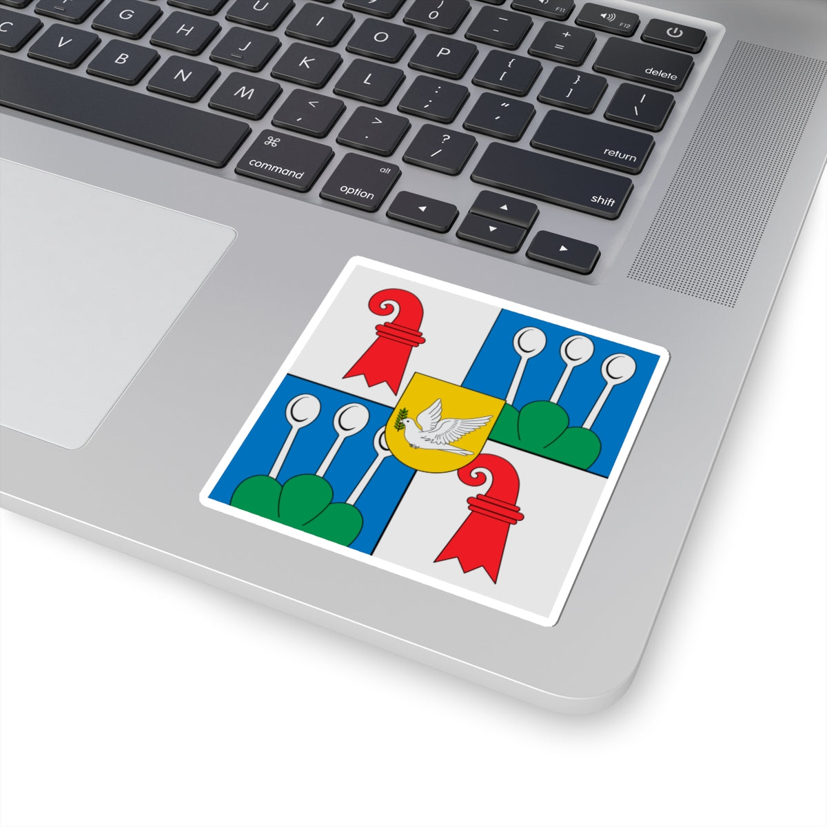Flag of Kurt Koch (Switzerland) STICKER Vinyl Kiss-Cut Decal