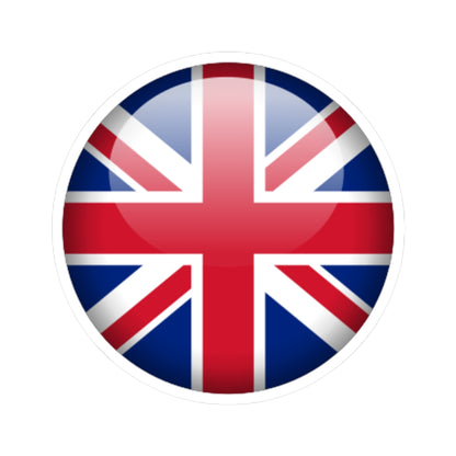 Flag orb United Kingdom (United Kingdom) STICKER Vinyl Kiss-Cut Decal