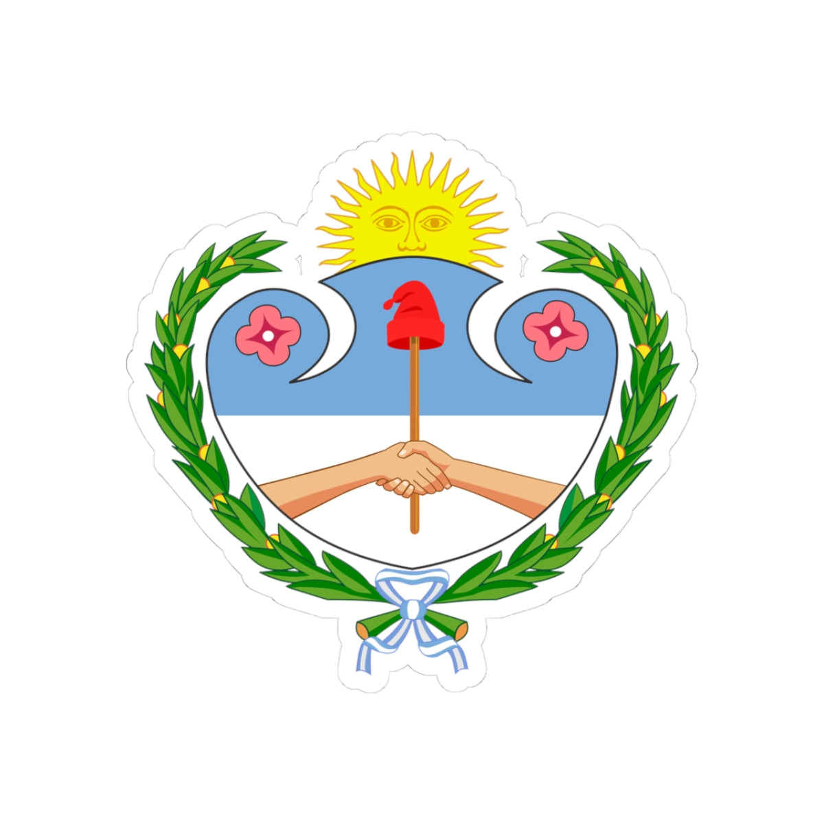 Coat of Arms Jujuy Argentina - STICKER Vinyl Kiss-Cut Decal