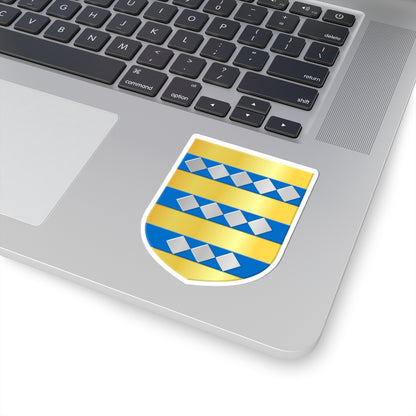 Ambt Almelo wapen (Netherlands) (Coat of Arms) STICKER Vinyl Kiss-Cut Decal