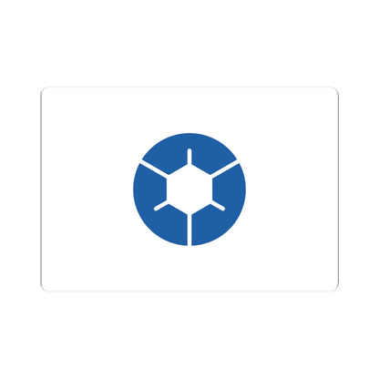 Flag of Marugame Kagawa (Japan) STICKER Vinyl Kiss-Cut Decal