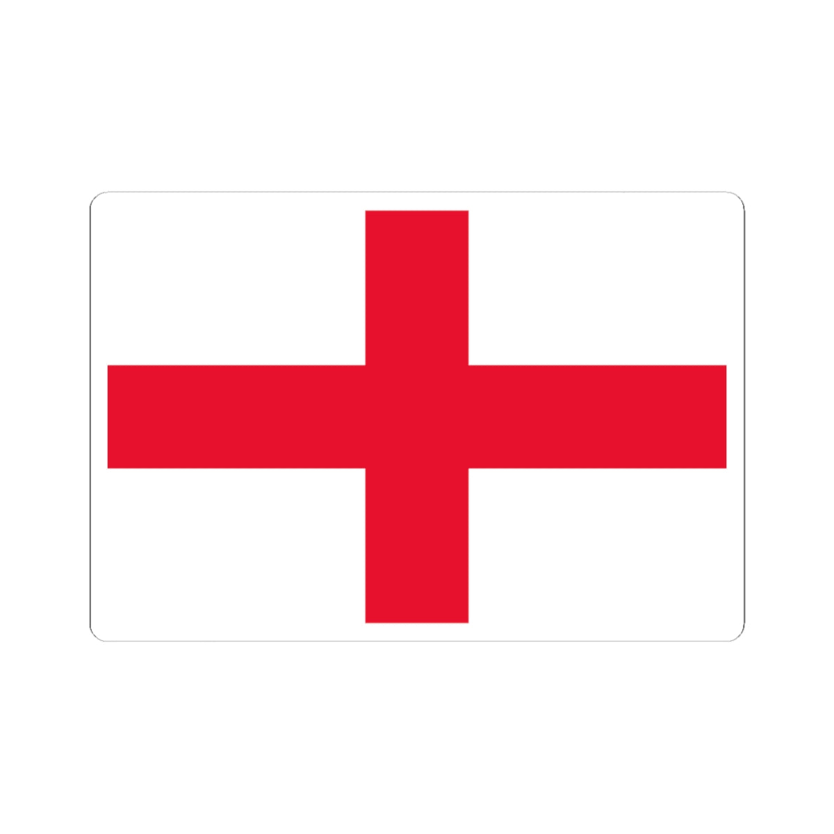 Flag of Guernsey 1936 (United Kingdom) STICKER Vinyl Kiss-Cut Decal