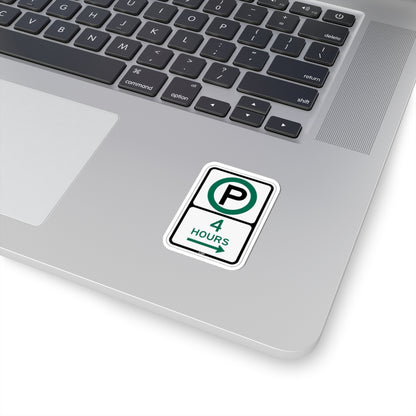 PBOT Road sign P3805R (Oregon) (Road Sign) STICKER Vinyl Kiss-Cut Decal