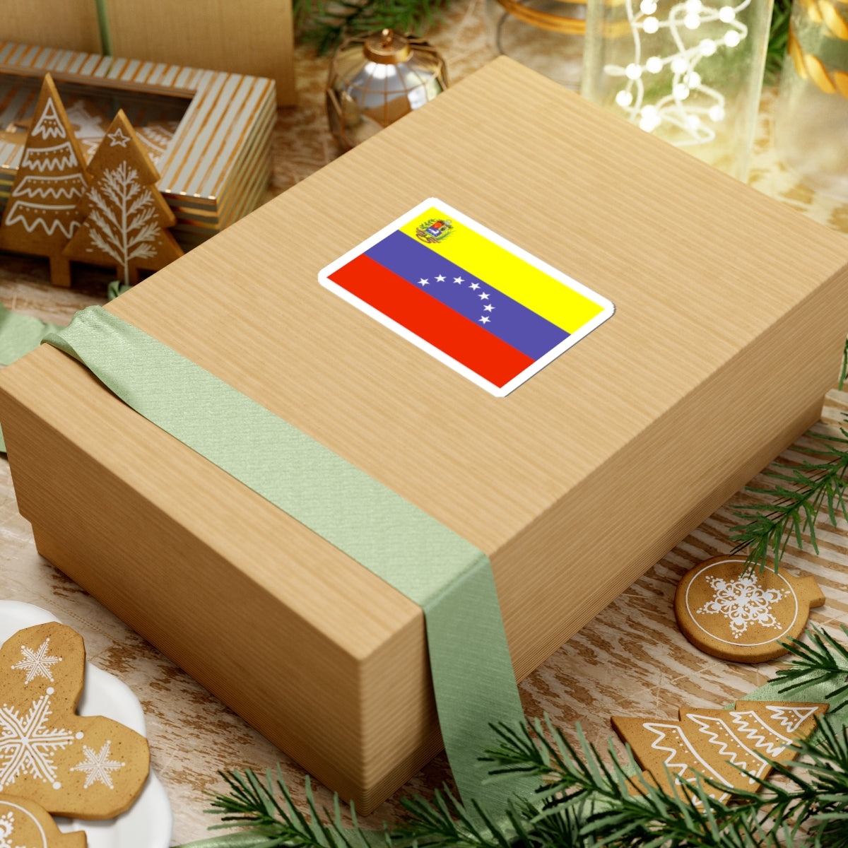 Flag of Venezuela WFB 2000 (Venezuela) STICKER Vinyl Kiss-Cut Decal