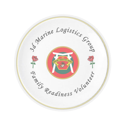 3d Marines Logistics Group Family Readiness Volunteer (USMC) STICKER Vinyl Kiss-Cut Decal