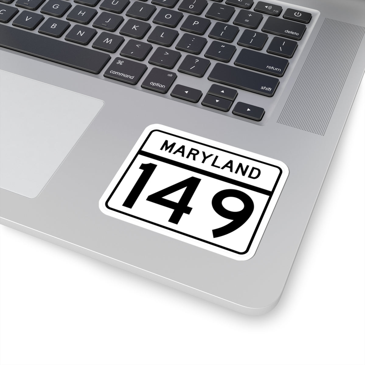 MD Route 149 (Maryland) (Road Sign) STICKER Vinyl Kiss-Cut Decal