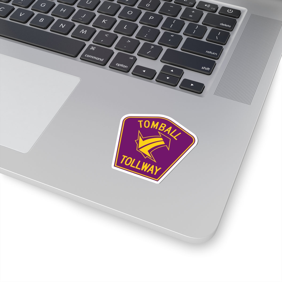 Tomball Tollway (Texas) (Road Sign) STICKER Vinyl Kiss-Cut Decal