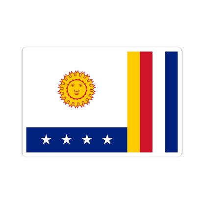 Flag of Vargas State (Venezuela) STICKER Vinyl Kiss-Cut Decal