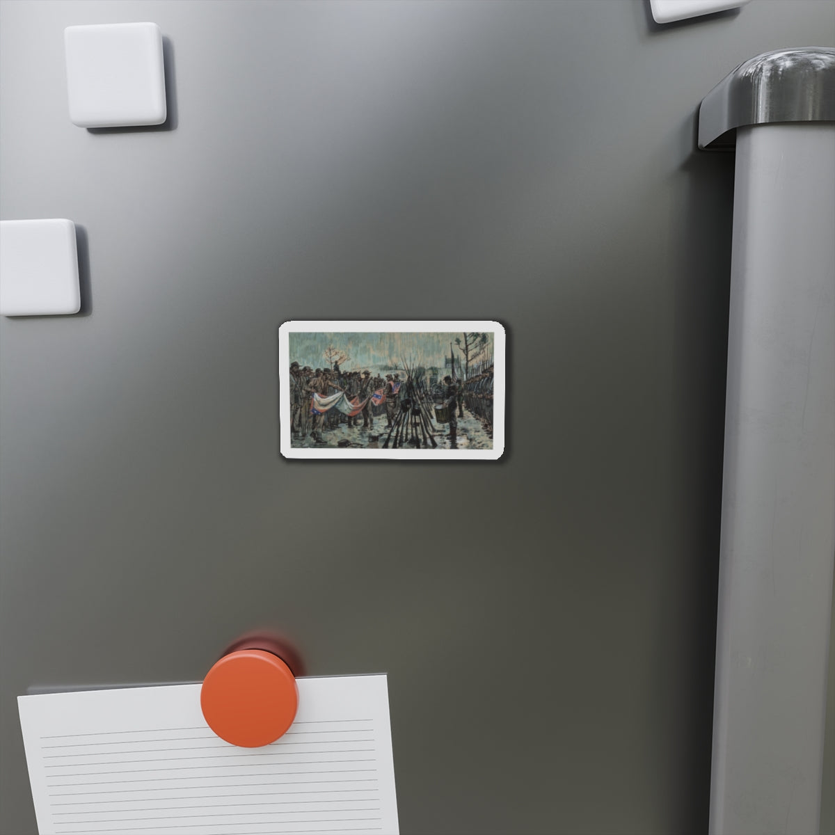 Appamatux (Magazine Illustration) Refrigerator Magnet-The Sticker Space