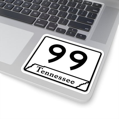 Tennessee 99 (Tennessee) (Road Sign) STICKER Vinyl Kiss-Cut Decal