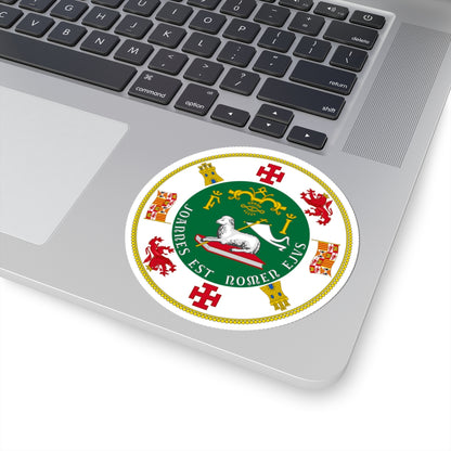 Seal of the Commonwealth of Puerto Rico - STICKER Vinyl Kiss-Cut Decal