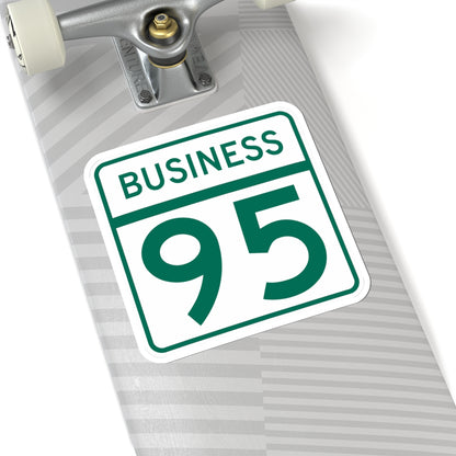 MD Route 95 Business (Maryland) (Road Sign) STICKER Vinyl Kiss-Cut Decal