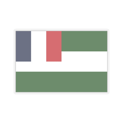 Flag of Syria French mandate (Belgium) STICKER Vinyl Kiss-Cut Decal