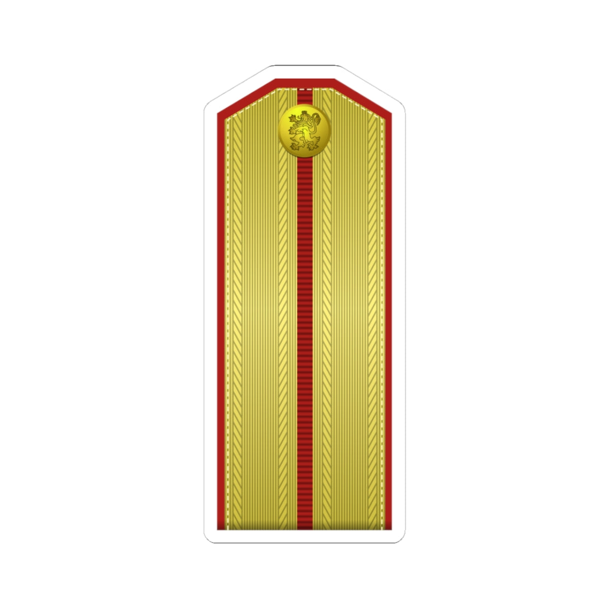 Bulgaria Army OR 9 (Bulgaria) (Military Rank) STICKER Vinyl Kiss-Cut Decal