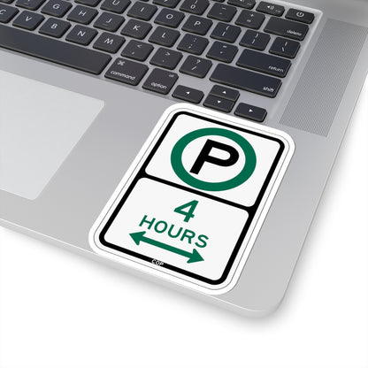 PBOT Road sign P3805D (Oregon) (Road Sign) STICKER Vinyl Kiss-Cut Decal