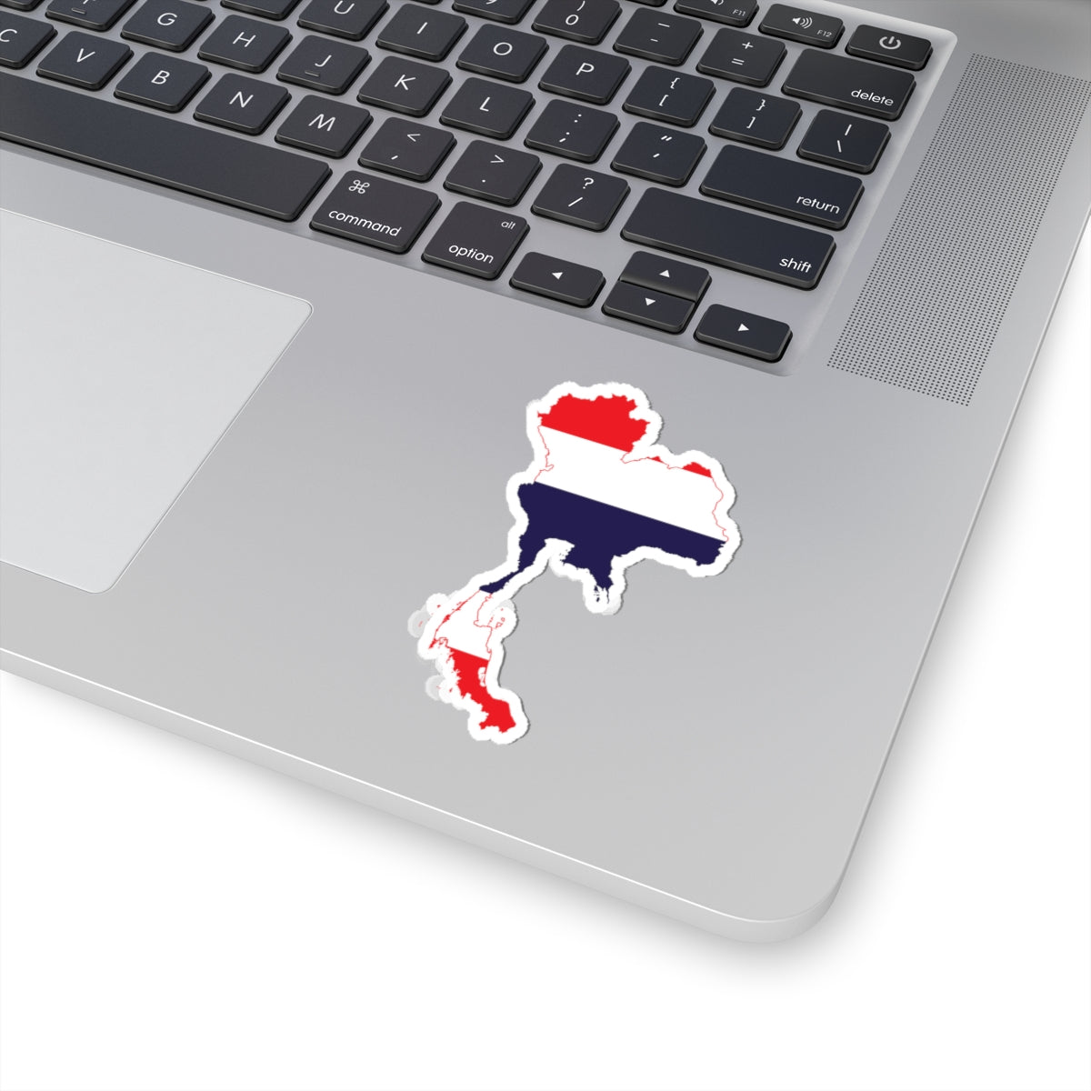 Flag-map of Thailand all (Thailand) STICKER Vinyl Kiss-Cut Decal