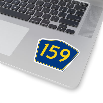 PR secondary 159 (Puerto Rico) (Road Sign) STICKER Vinyl Kiss-Cut Decal