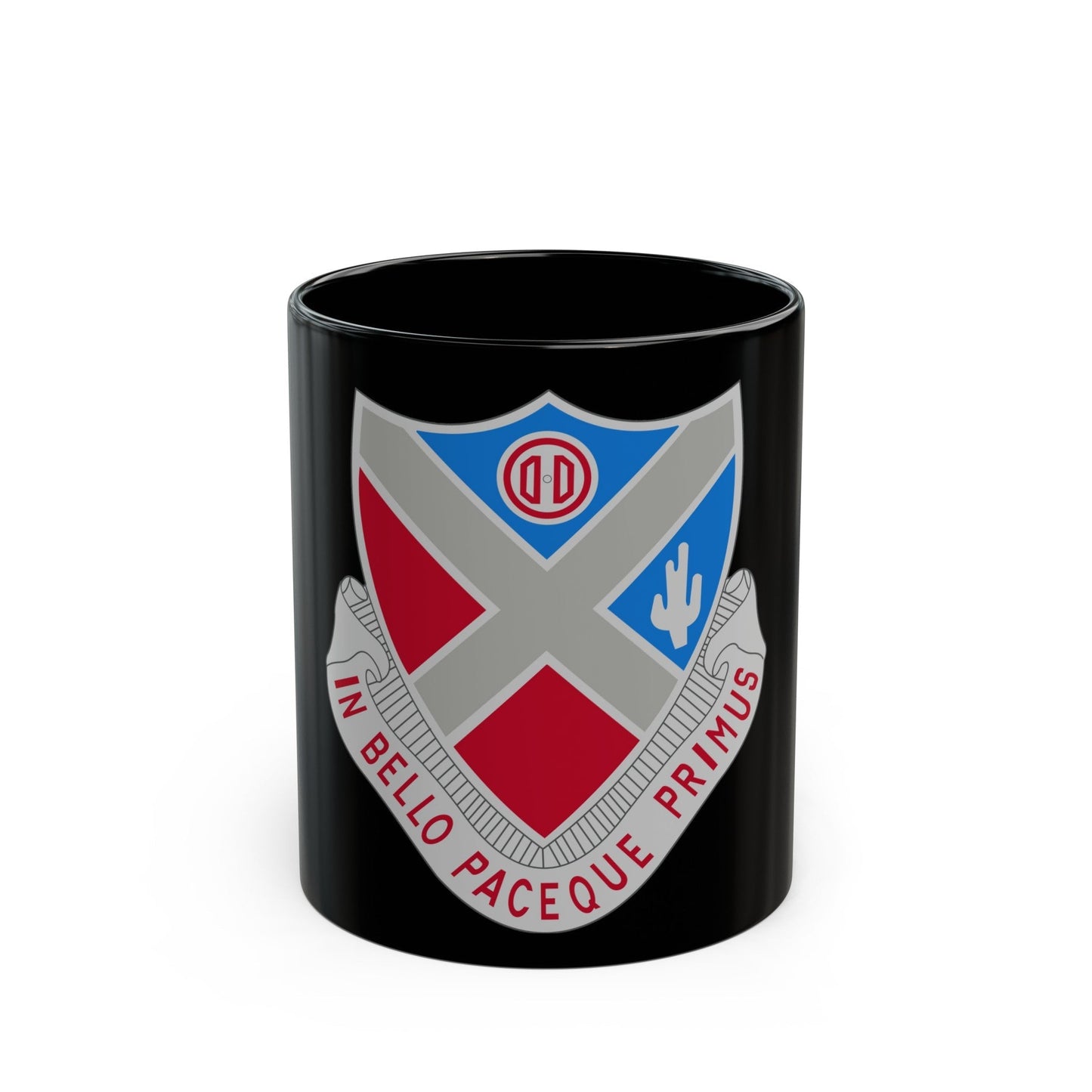 179th Air Defense Artillery Regiment (U.S. Army) Black Coffee Mug-11oz-The Sticker Space