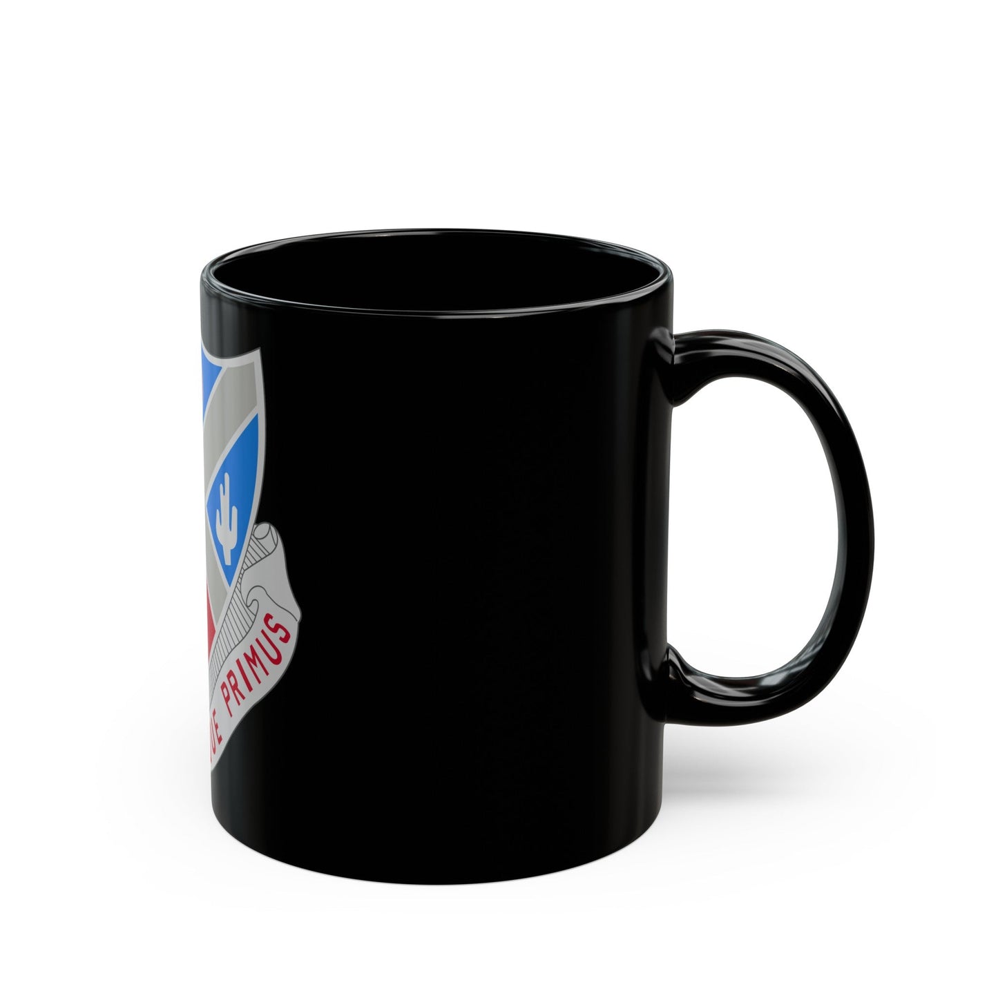 179th Air Defense Artillery Regiment (U.S. Army) Black Coffee Mug-The Sticker Space