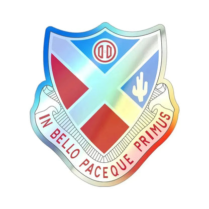 179th Air Defense Artillery Regiment (U.S. Army) Holographic STICKER Die-Cut Vinyl Decal 3 Inch Holographic - The Sticker Space