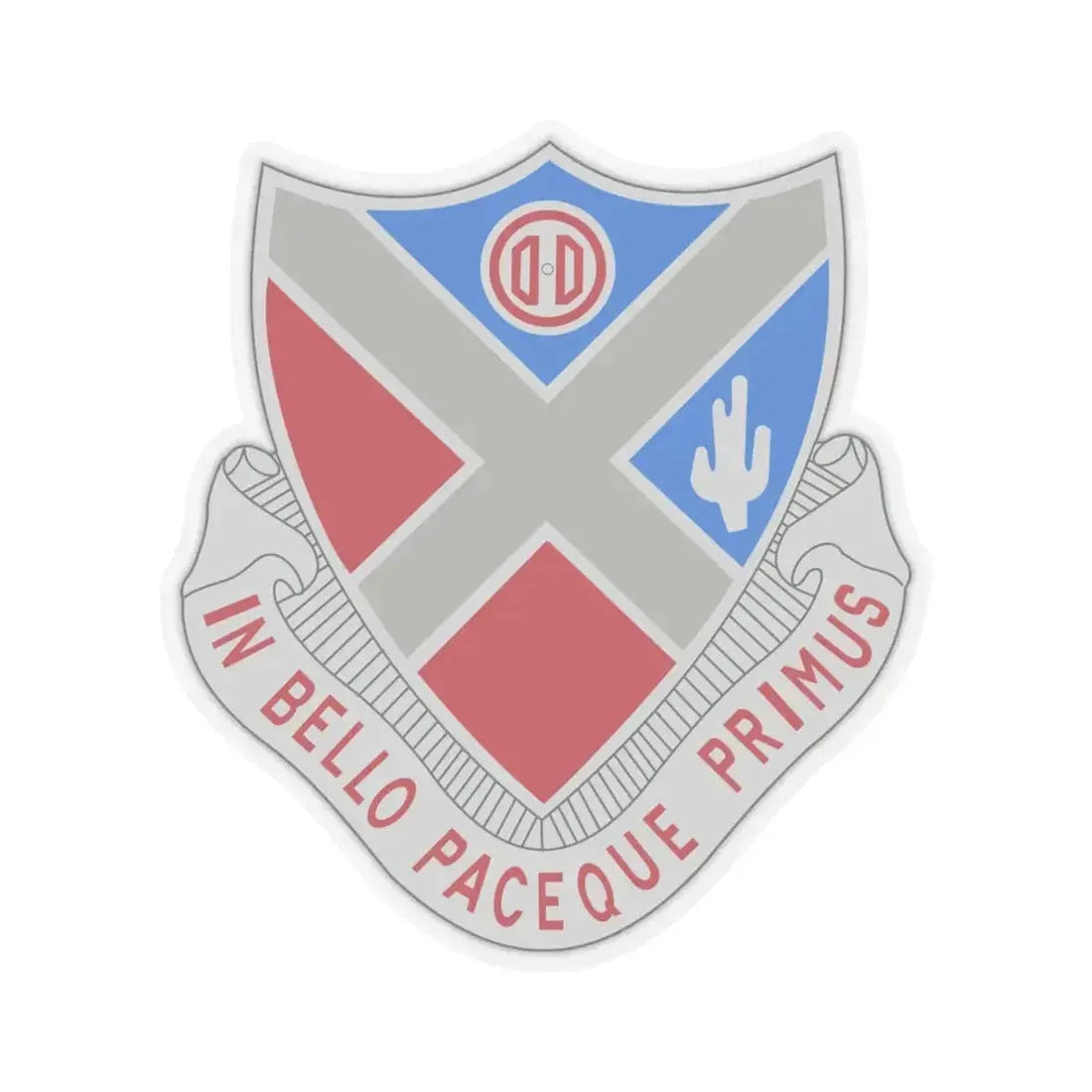 179th Air Defense Artillery Regiment (U.S. Army) STICKER Vinyl Kiss-Cut Decal 4 Inch Transparent - The Sticker Space