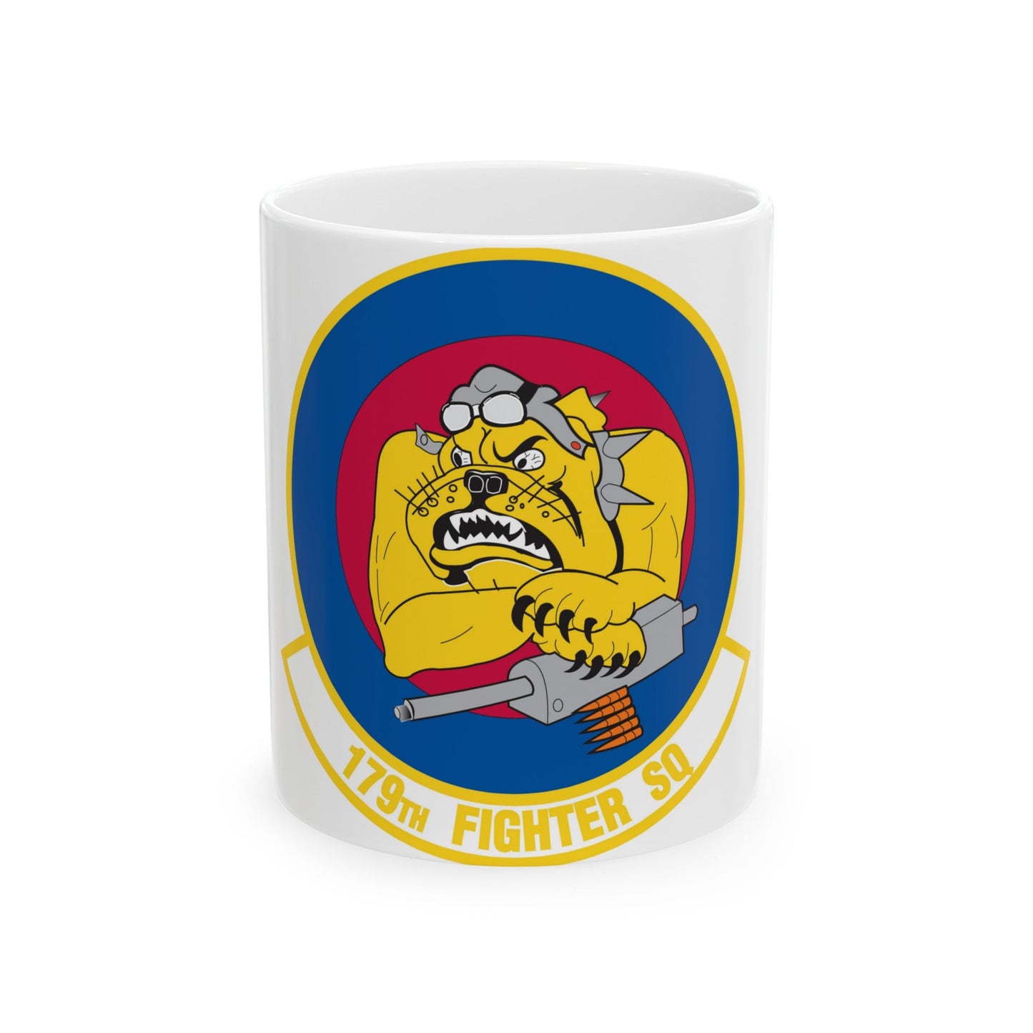 179th Fighter Squadron (U.S. Air Force) White Coffee Mug-11oz-The Sticker Space