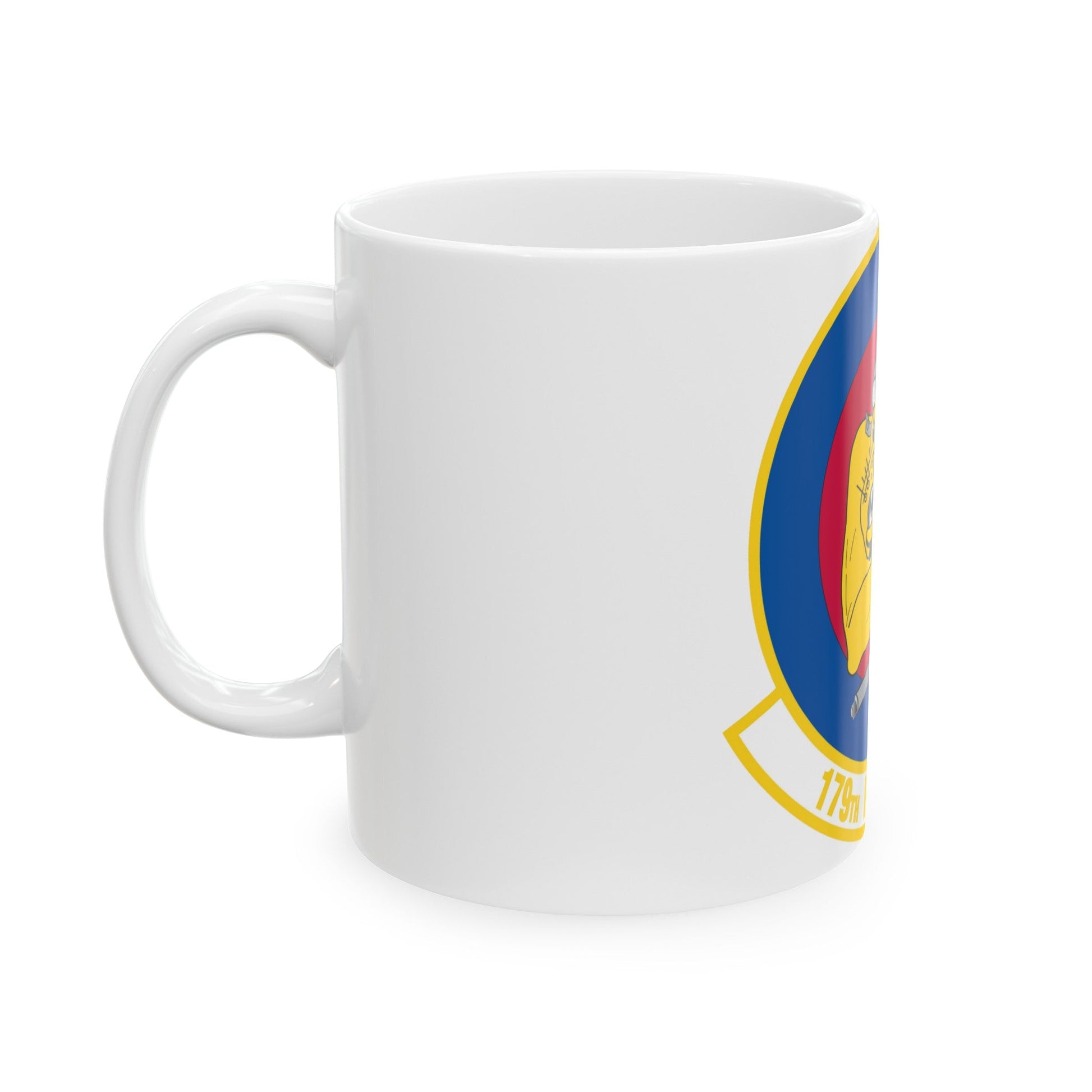 179th Fighter Squadron (U.S. Air Force) White Coffee Mug-The Sticker Space