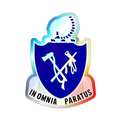 179th Infantry Regiment (U.S. Army) Holographic STICKER Die-Cut Vinyl Decal 2 Inch Holographic - The Sticker Space