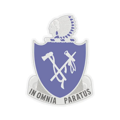 179th Infantry Regiment (U.S. Army) STICKER Vinyl Kiss-Cut Decal 6 Inch Transparent - The Sticker Space
