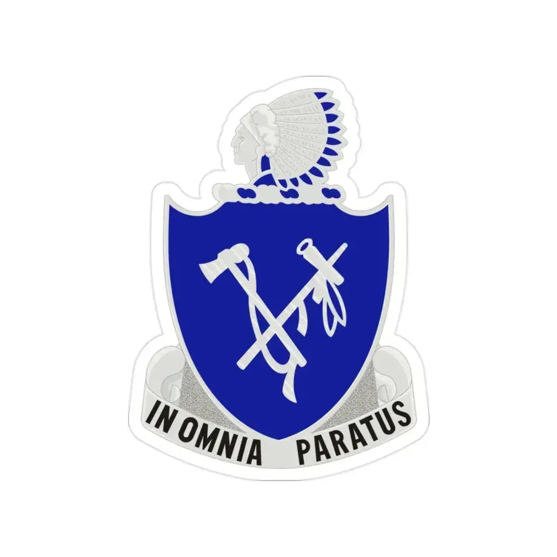 179th Infantry Regiment (U.S. Army) Transparent STICKER Die-Cut Vinyl Decal 2 Inch - The Sticker Space