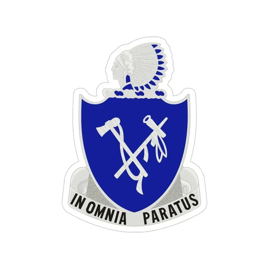 179th Infantry Regiment (U.S. Army) Transparent STICKER Die-Cut Vinyl Decal 6 Inch - The Sticker Space