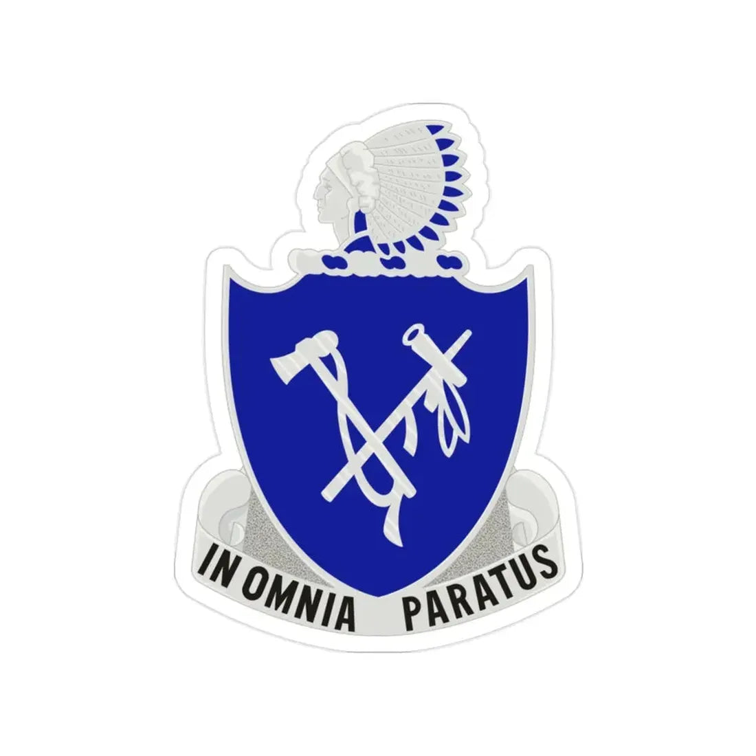 179th Infantry Regiment (U.S. Army) Transparent STICKER Die-Cut Vinyl Decal - The Sticker Space