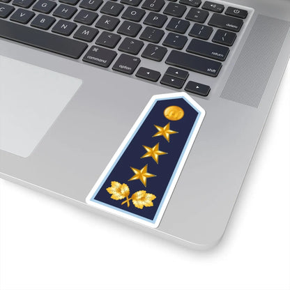 17.LVAF LG (Latvia) (Military Rank) STICKER Vinyl Kiss-Cut Decal - The Sticker Space