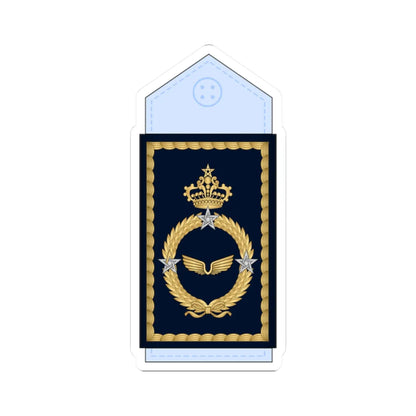 17.Moroccan Air Force MG (Morocco) (Military Rank) STICKER Vinyl Kiss-Cut Decal 2 Inch White - The Sticker Space