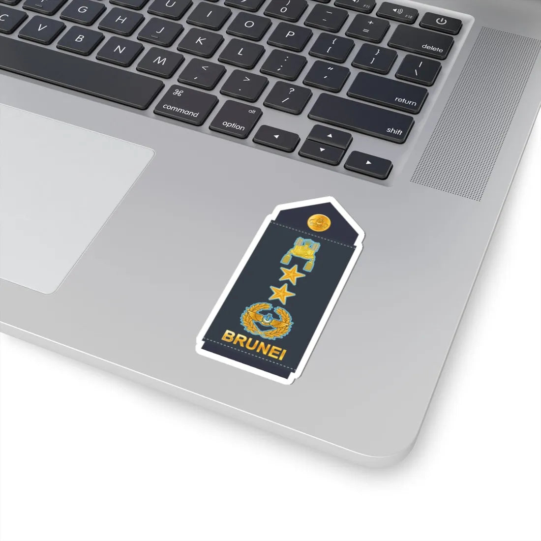 17.RBrAF MG (Brunei) (Military Rank) STICKER Vinyl Kiss-Cut Decal - The Sticker Space