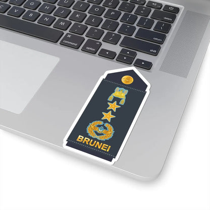 17.RBrAF MG (Brunei) (Military Rank) STICKER Vinyl Kiss-Cut Decal - The Sticker Space