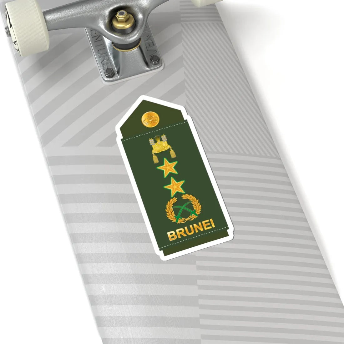 17.RBrLF MG (Brunei) (Military Rank) STICKER Vinyl Kiss-Cut Decal - The Sticker Space