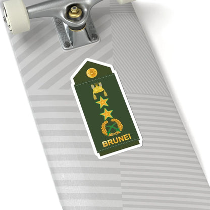 17.RBrLF MG (Brunei) (Military Rank) STICKER Vinyl Kiss-Cut Decal - The Sticker Space