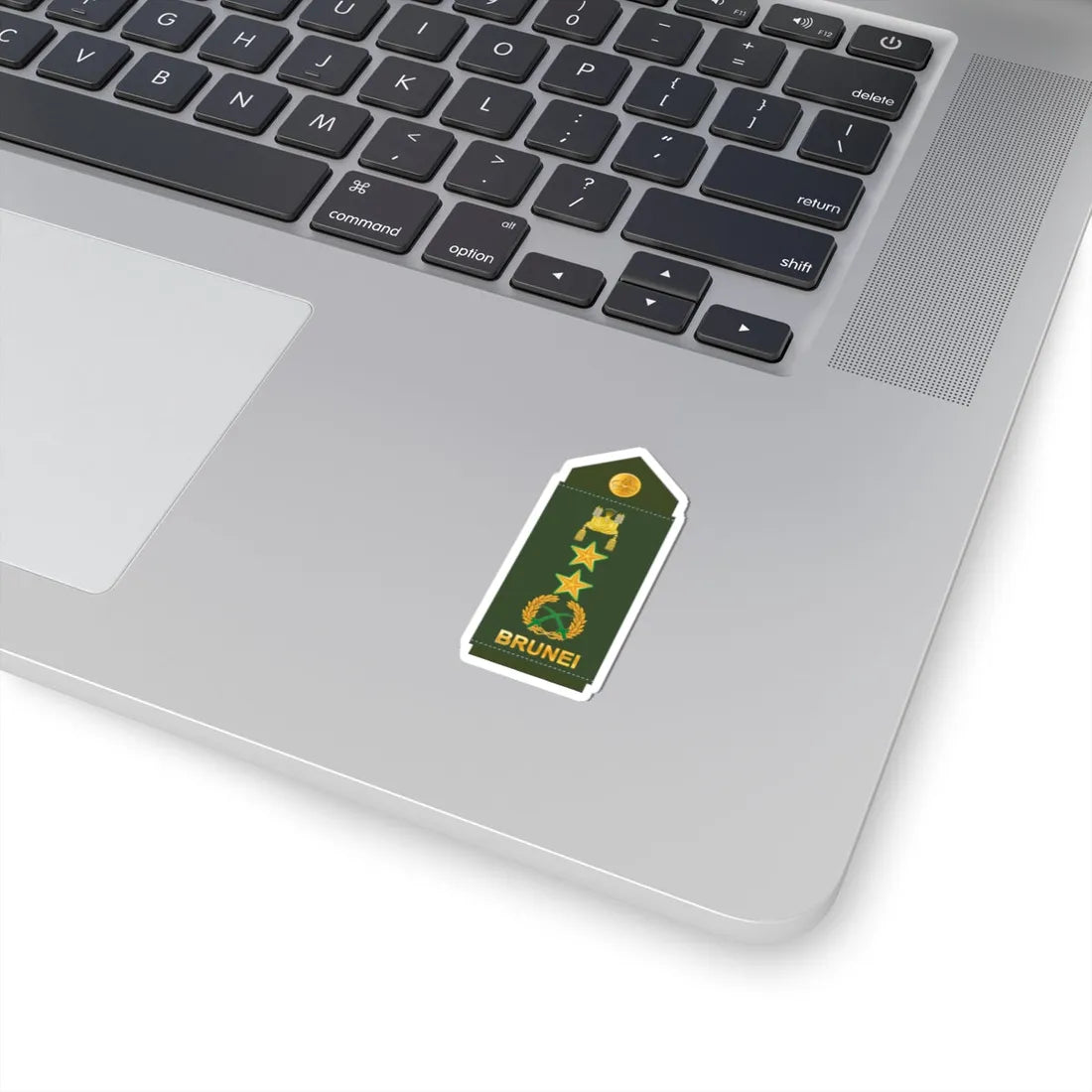 17.RBrLF MG (Brunei) (Military Rank) STICKER Vinyl Kiss-Cut Decal - The Sticker Space