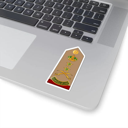 17.RSA GEN (Saudi Arabia) (Military Rank) STICKER Vinyl Kiss-Cut Decal - The Sticker Space